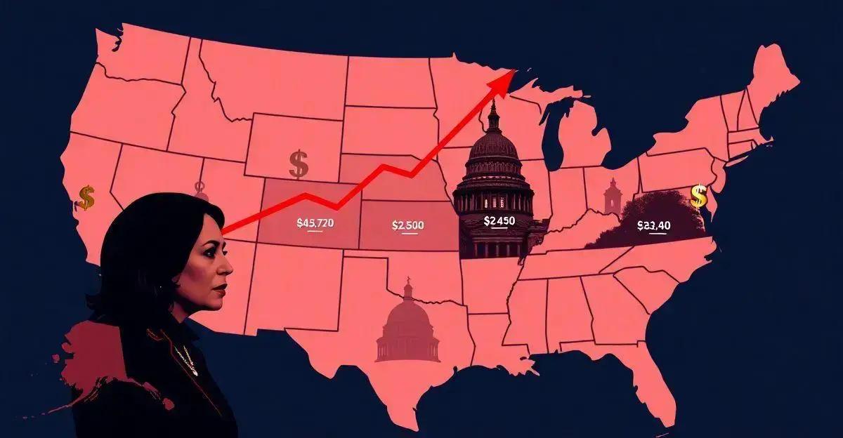 5 Estados que Podem Aumentar Impostos com Vitória de Harris