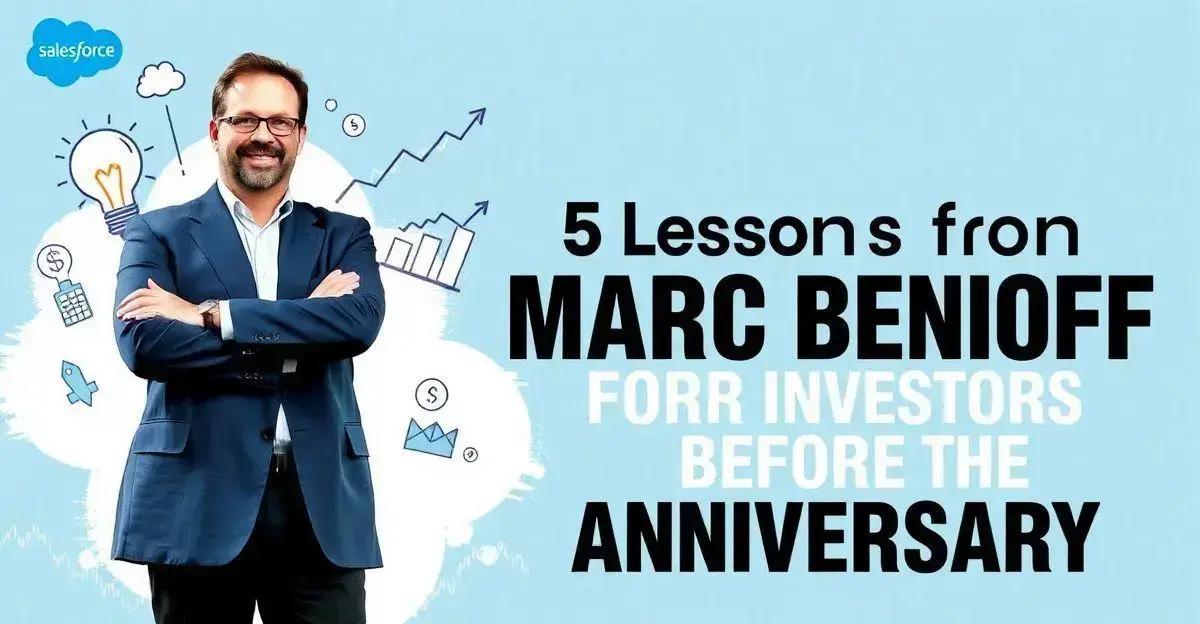 5 Lições de Marc Benioff para Investidores Antes do Aniversário