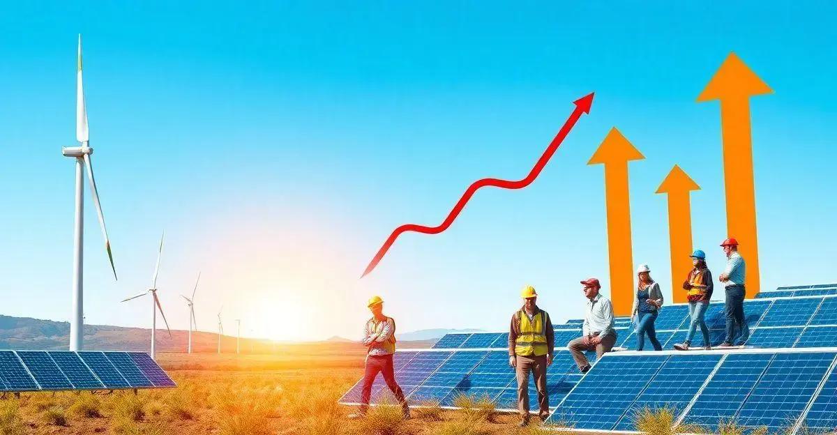 Ação 1: Empresa de energia renovável