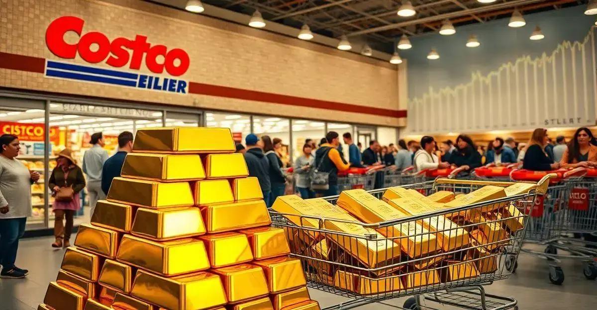 Costco Vende Barras de Ouro como Água: Descubra o Motivo