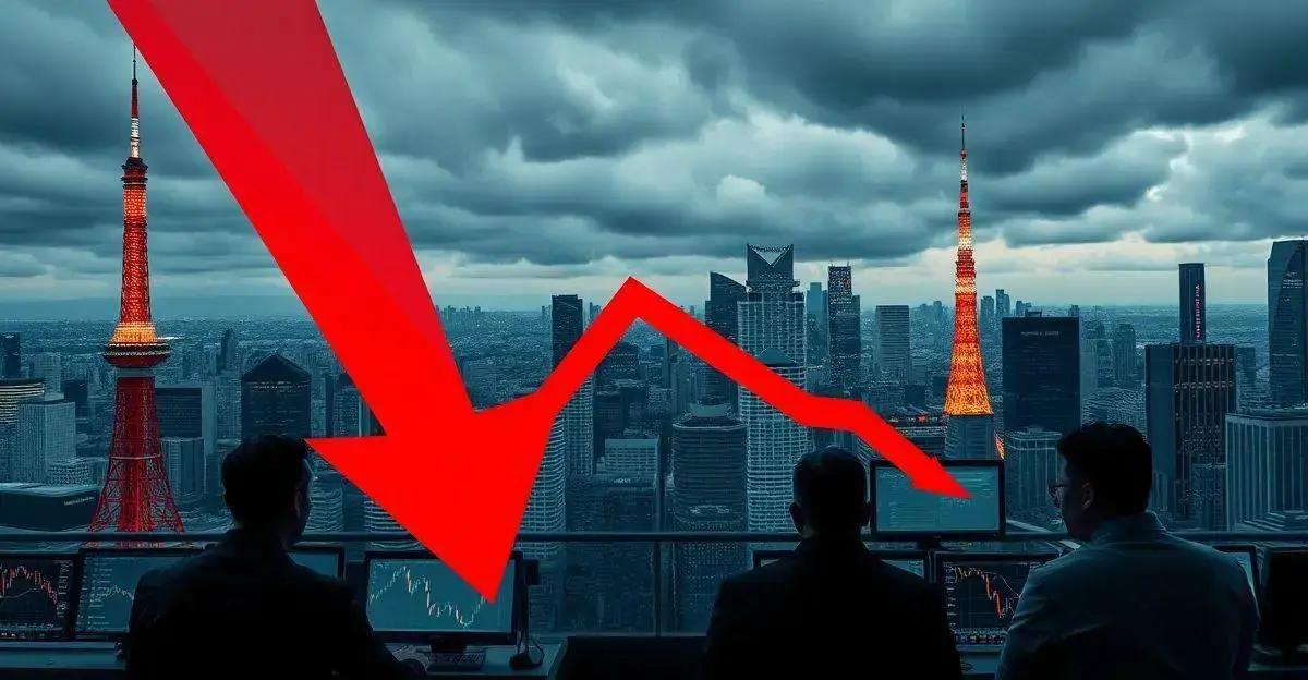 Nikkei despenca 4,7% após escolha de Ishiba como primeiro-ministro