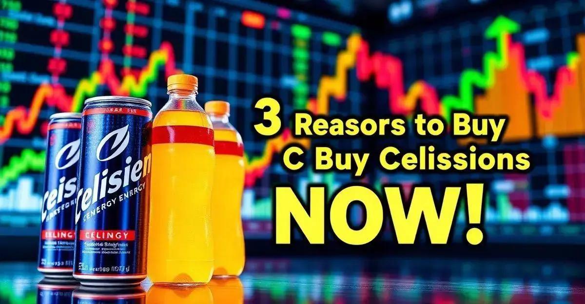 3 Motivos para Comprar Ações da Celsius Holdings Agora