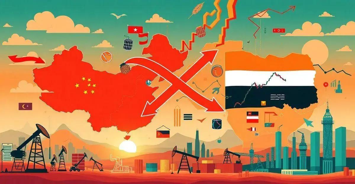 5 Fatores das Tensões entre China e Oriente Médio que Impactam Commodities