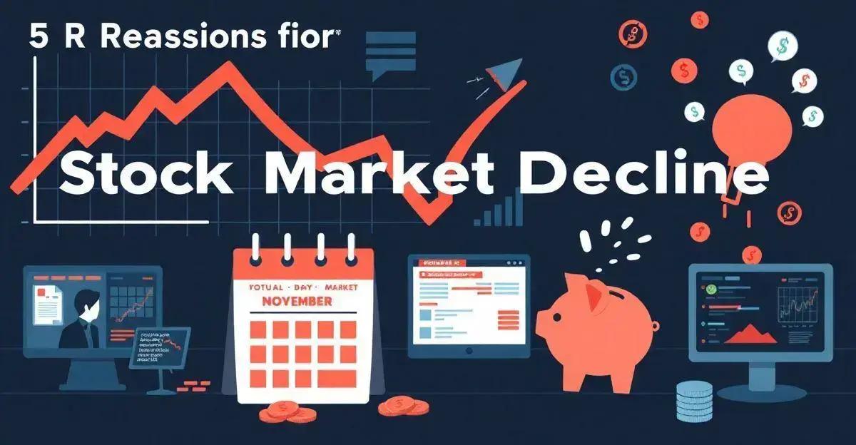 5 Motivos para a Queda do Mercado de Ações em Novembro