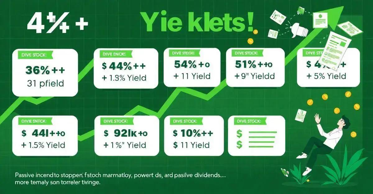 8 Ações de Dividendos com Rendimentos Acima de 4%