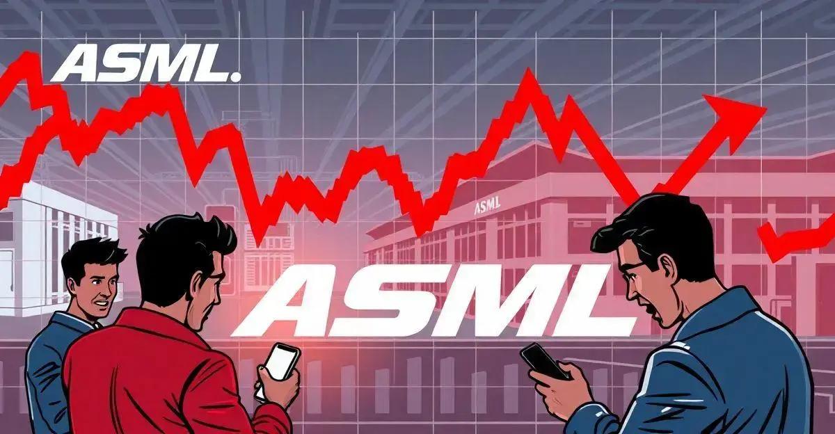 ASML: Queda Surpreendente nas Ações Após Corte de Projeções