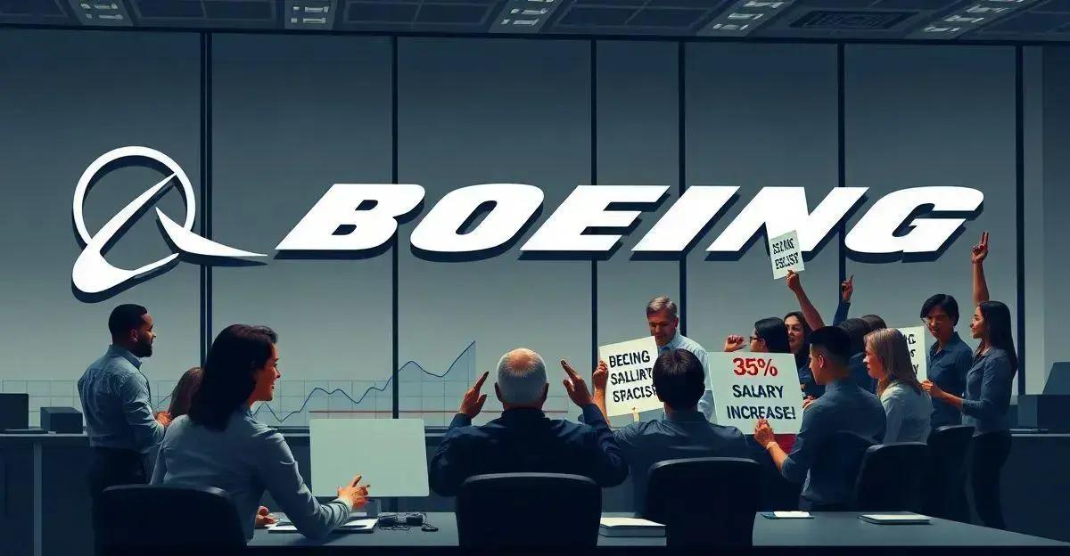 Boeing Enfrenta Grande Perda no 3º Trimestre e Vota Aumento Salarial