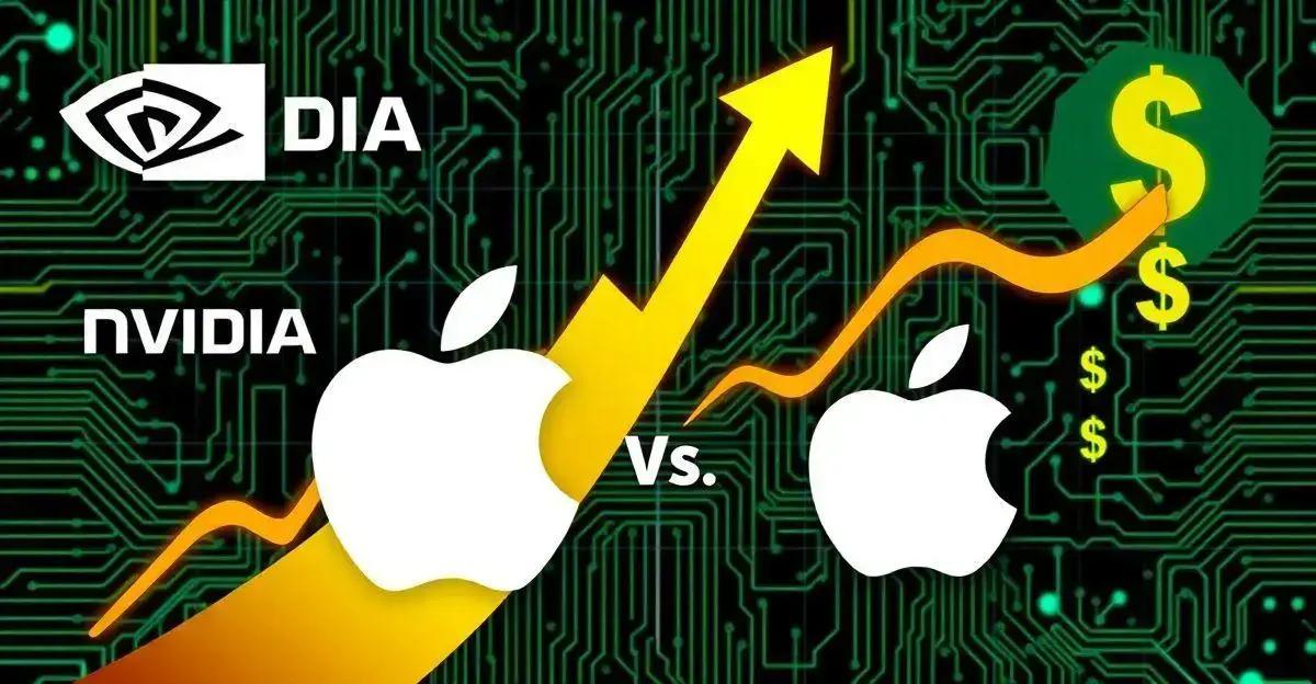 Comparação com a Apple