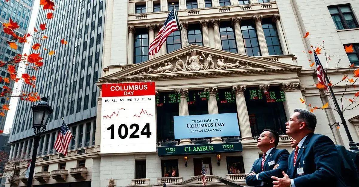 Feriados do Mercado Financeiro em 2024: Wall Street e Columbus Day