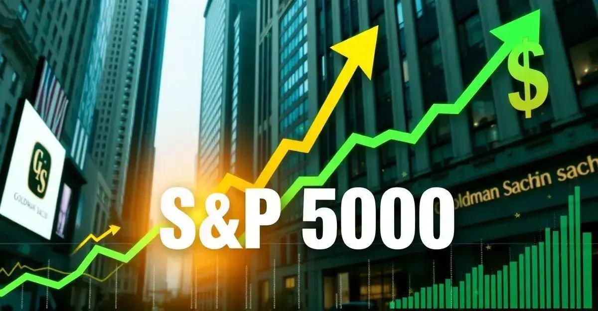 Goldman Sachs Eleva Meta do S&P 500 para o Fim do Ano