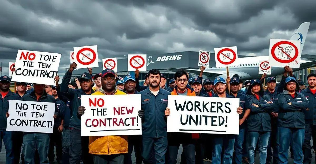 Greve da Boeing: Trabalhadores Rejeitam Nova Proposta de Contrato