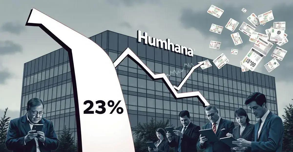 Humana: Queda de 23% nas Ações e a Diminuição de Membros