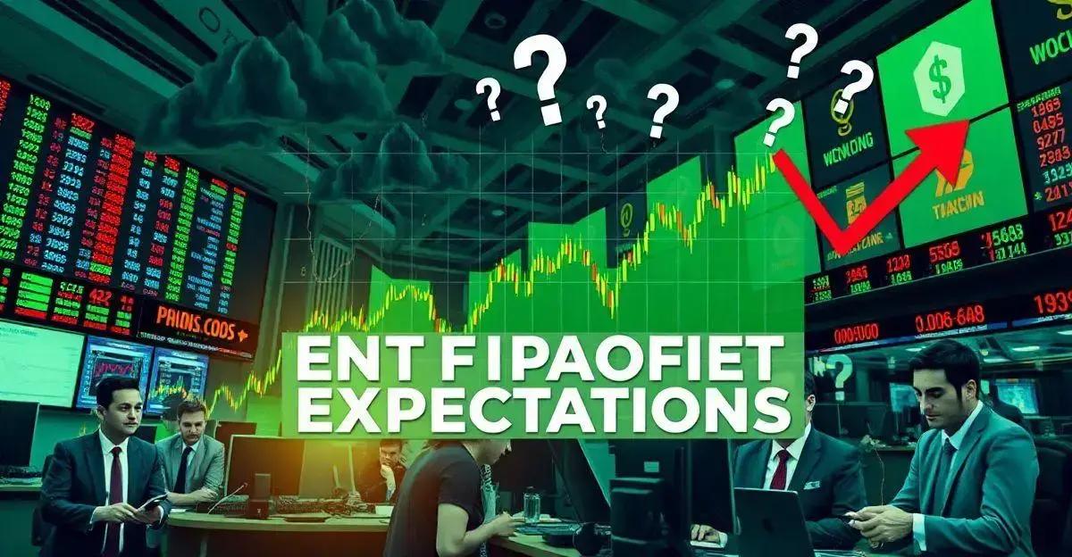 Impacto dos Lucros nas Expectativas do Mercado