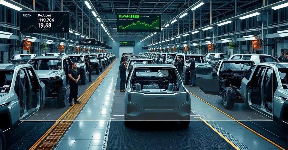 Impacto na Produção da Rivian