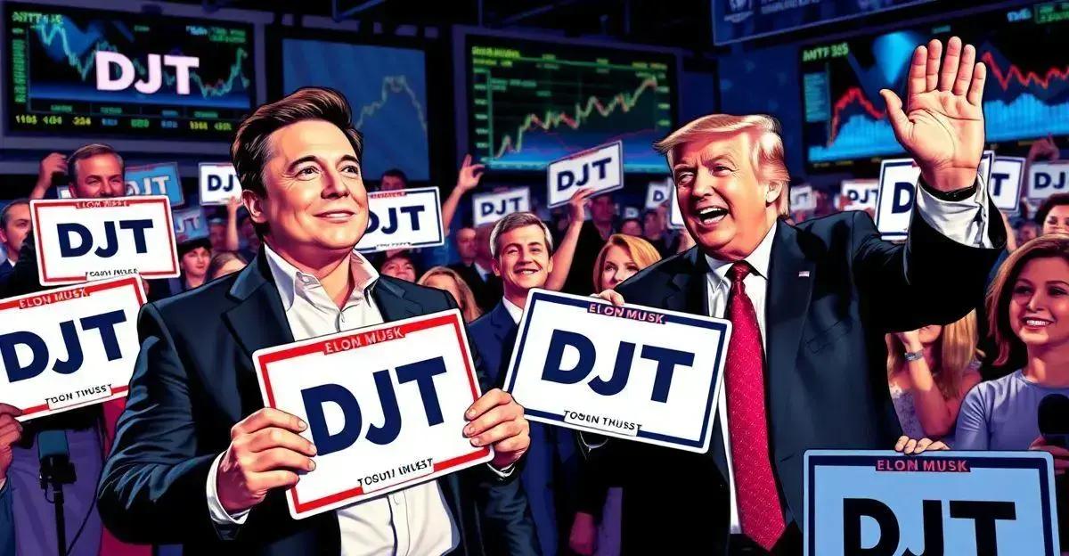 O Impacto da Presença de Musk nas Ações da DJT