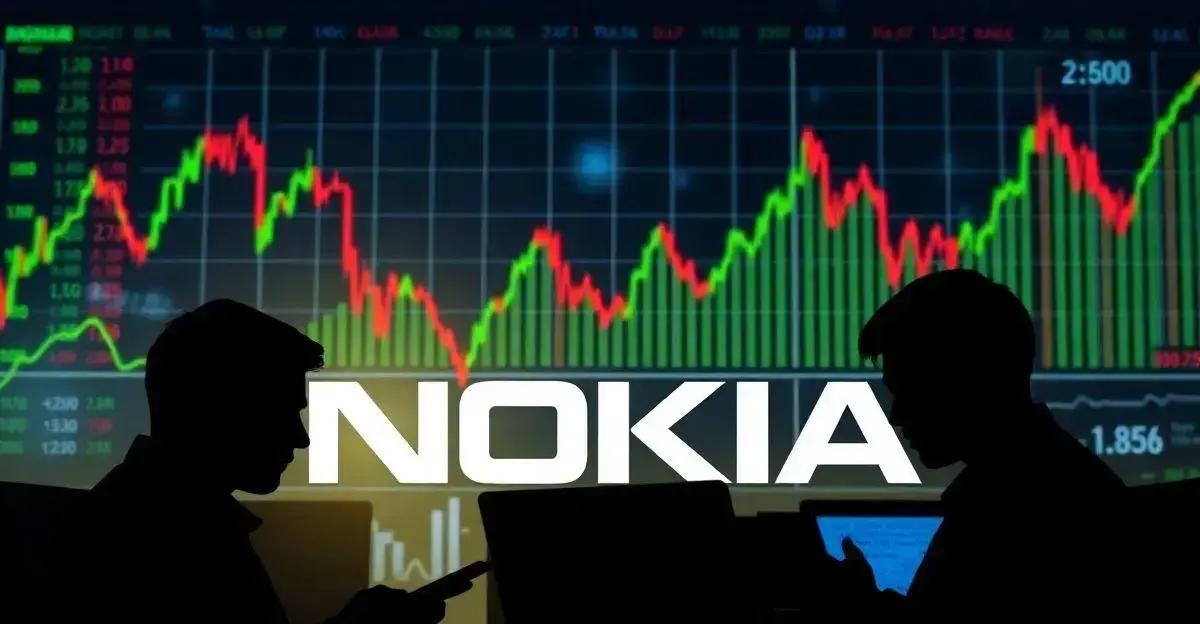 O Que Está Acontecendo Com As Ações Da Nokia Hoje?