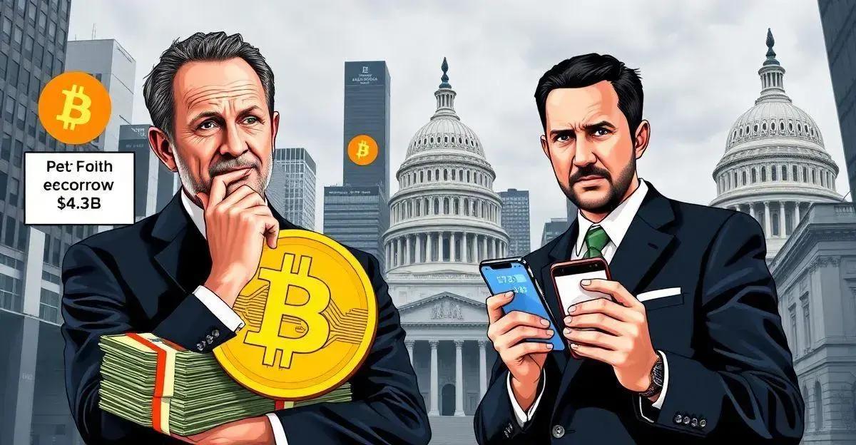 Peter Schiff Sugere que Saylor 'Pegue Emprestado' $4,3B para Comprar Bitcoin