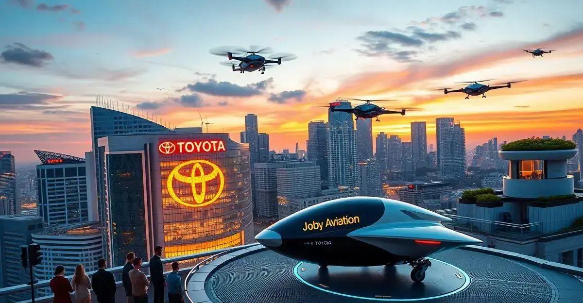 Toyota Investe Quase $1 Bilhão em Táxis Voadores da Joby Aviation