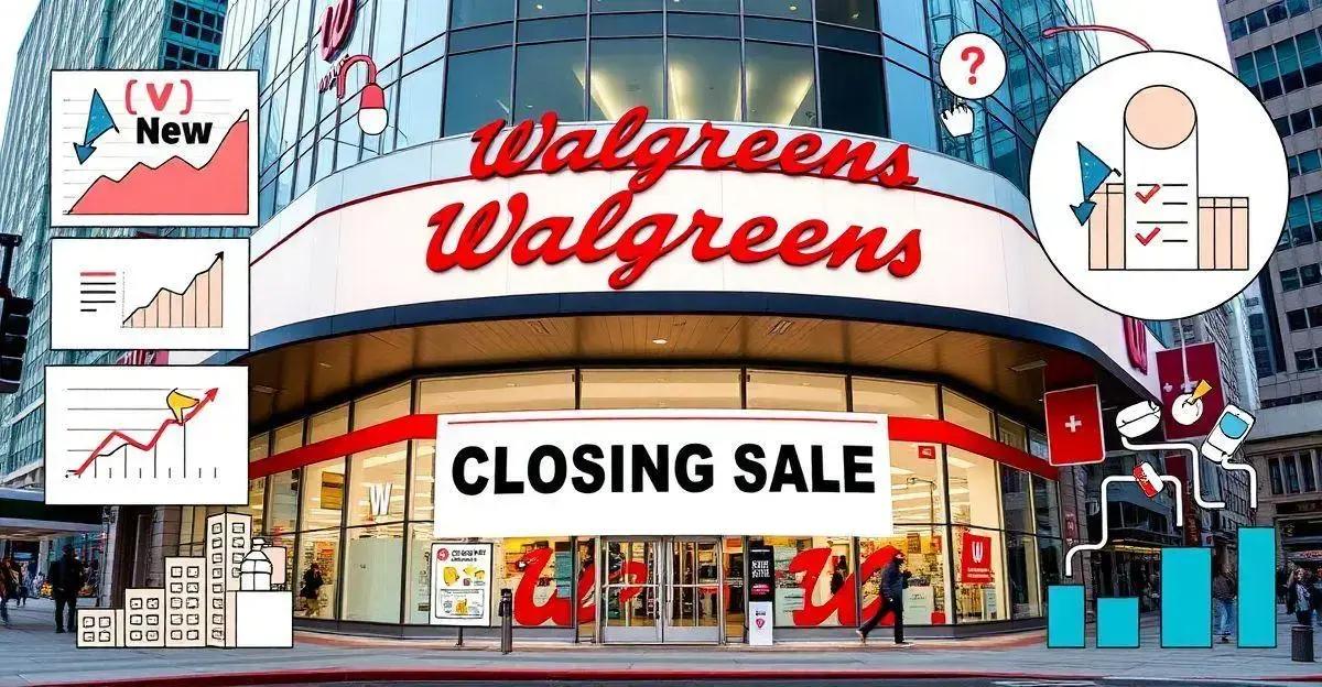 Walgreens: Ações Disparam com Fechamento de 1.200 Lojas