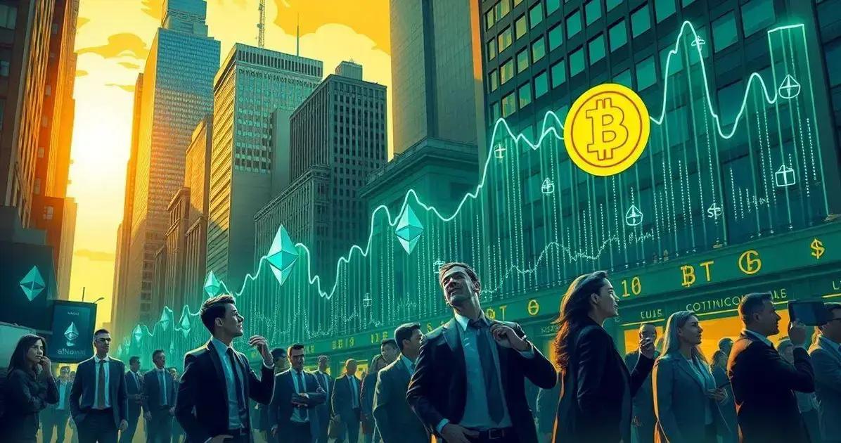 Ethereum Ganha Força de Vendas em Wall Street enquanto Token Fica Atrás do Bitcoin