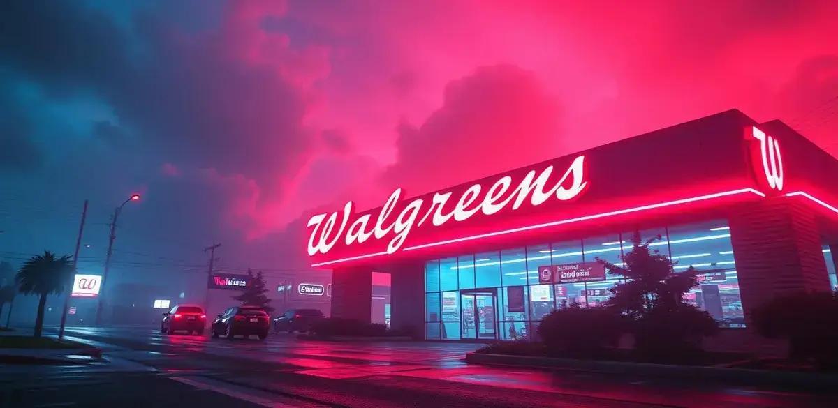 Por que as ações da Walgreens caíram 64% em 2024