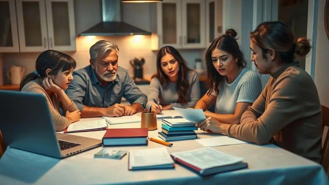 Como Ajudar a Família a Sair das Dívidas Juntos