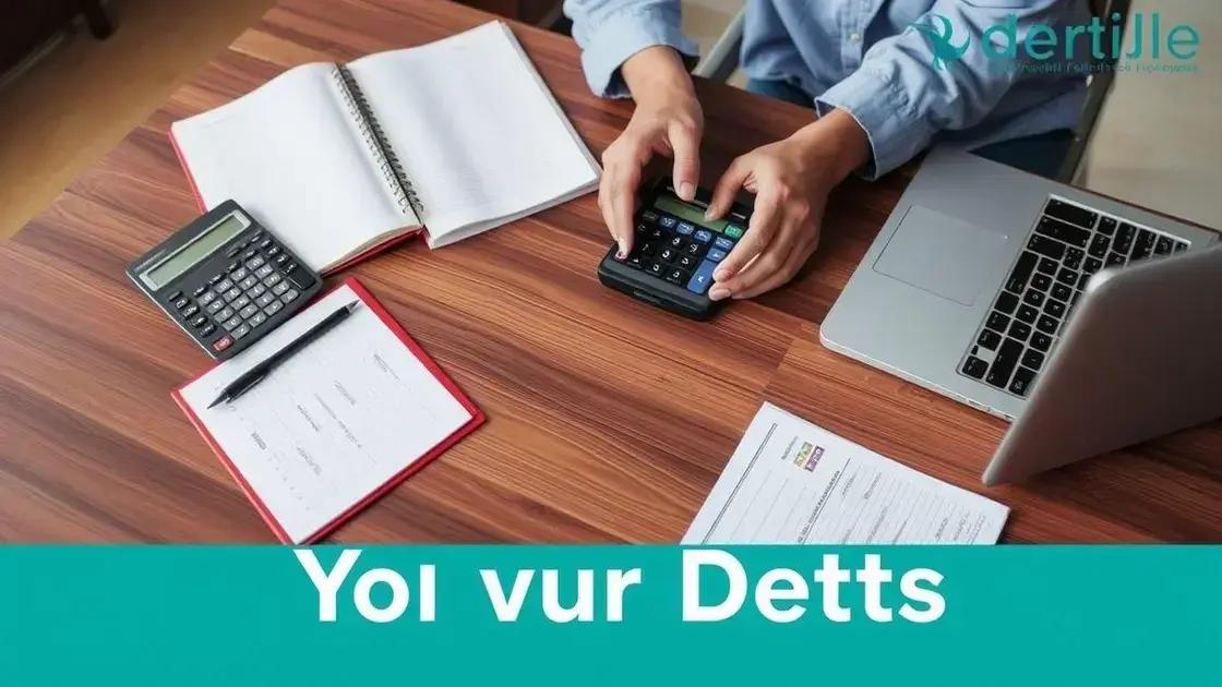 Entendendo suas dívidas Entendendo suas dívidas