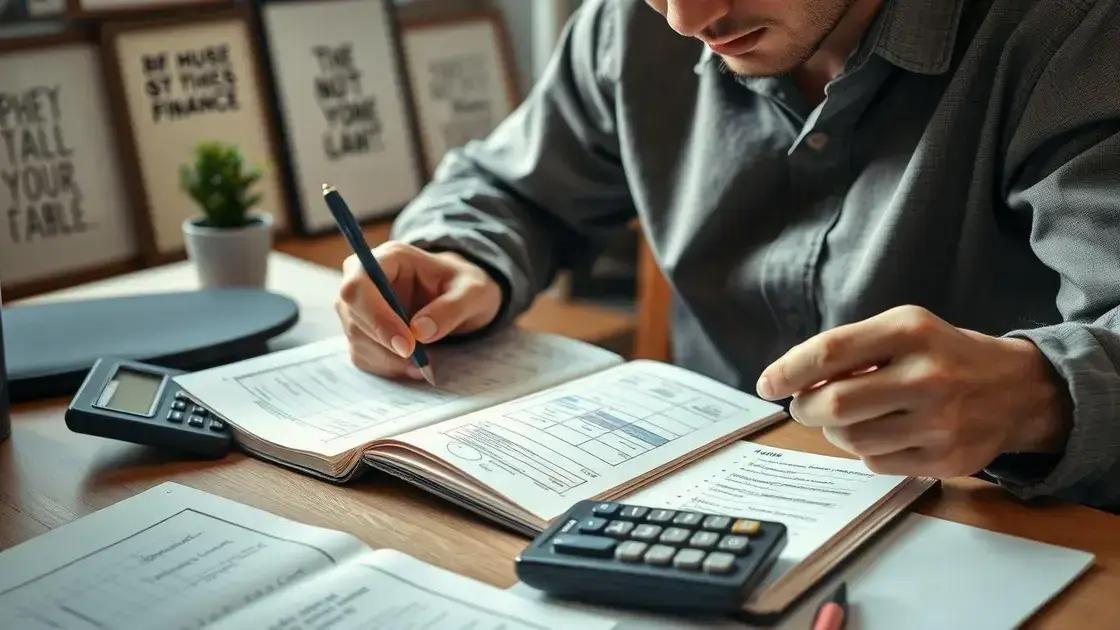 Passo a passo para montar seu plano financeiro