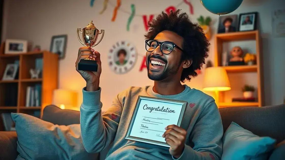 Celebrando conquistas: o impacto na vida pessoal Celebrando conquistas: o impacto na vida pessoal